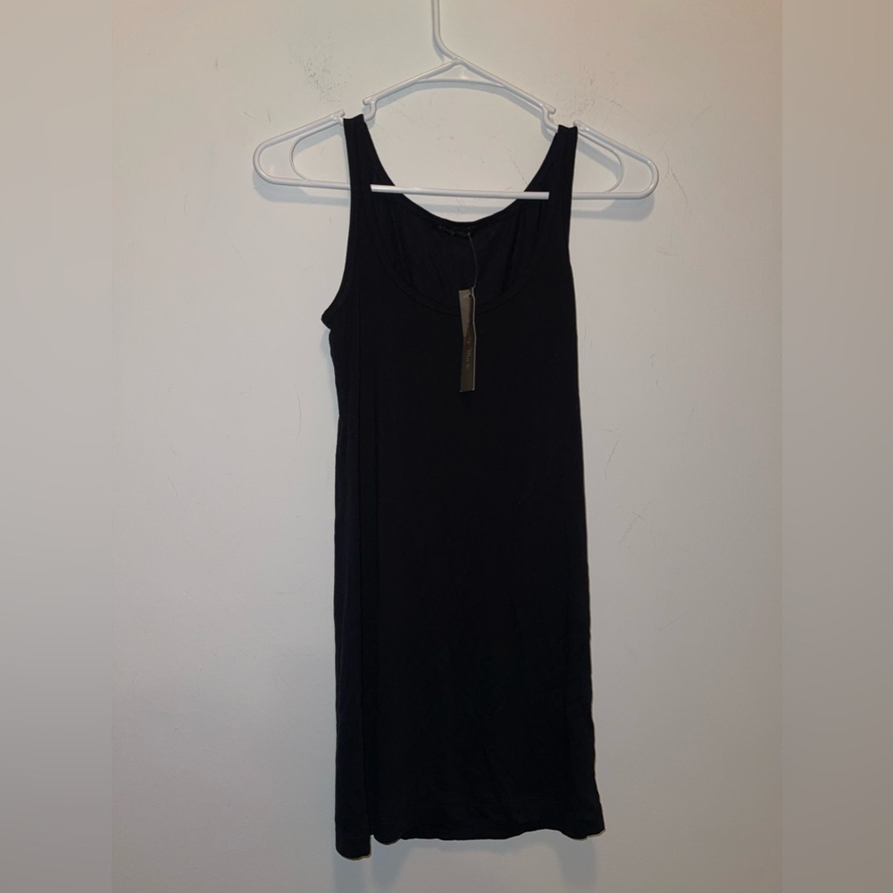 Emily Blu Long Blackk Tanp Top NWT Sz XS Nordstrom
